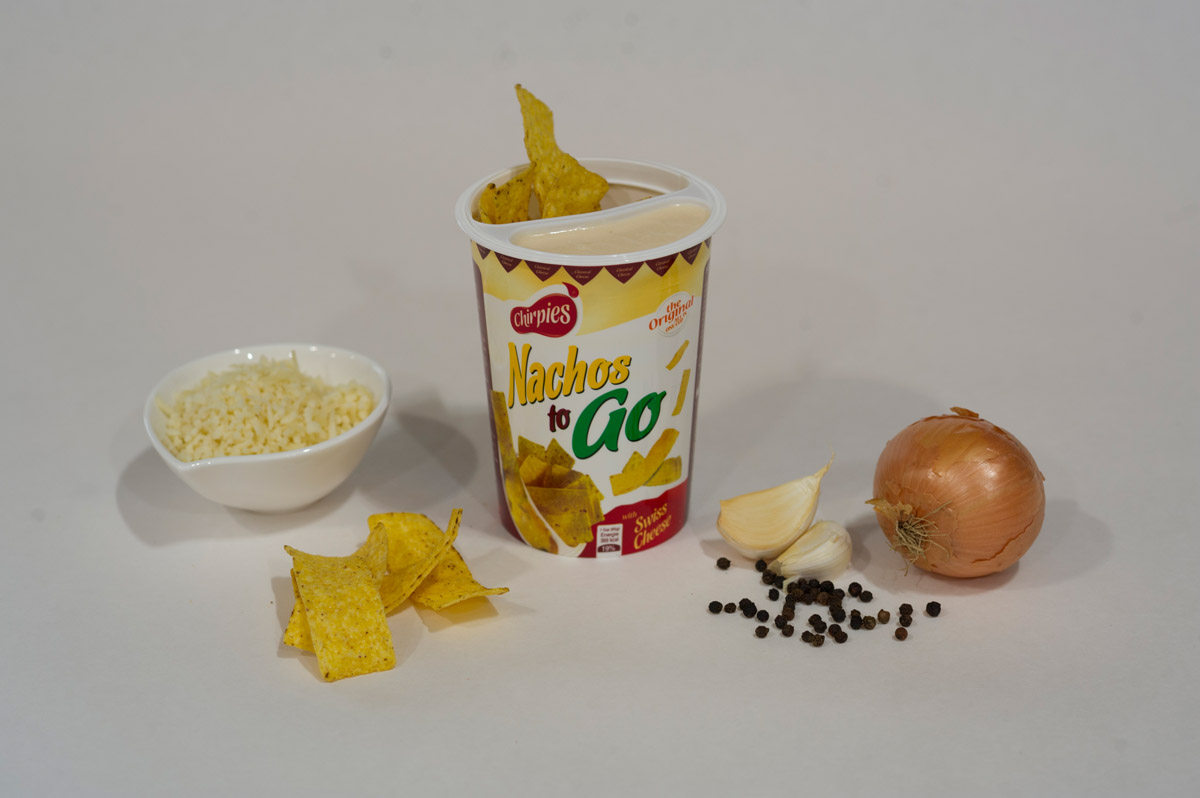 Nachos to Go ! Swiss Cheese Chirpies